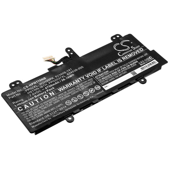 Battery For HP Pavilion 11-S001TU, Pavilion 11-S002TU,