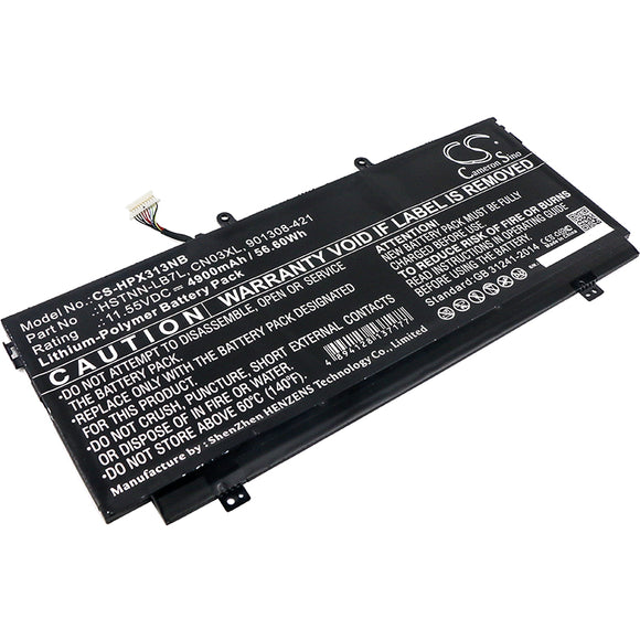 Battery For HP Spectre X360 13-AB001, Spectre X360 13-AB099, - vintrons.com