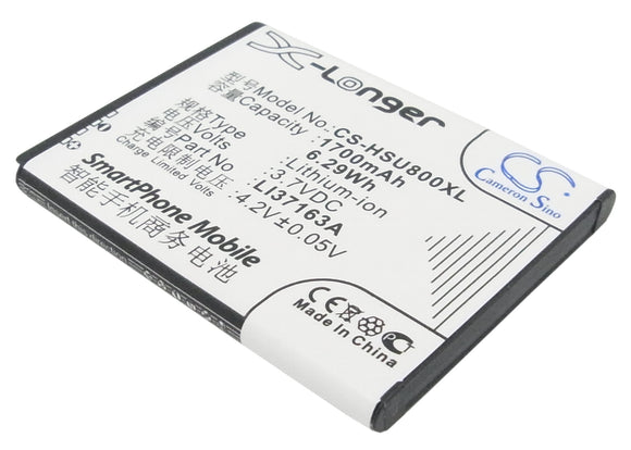 Hisense LI37163A Battery Replacement For Hisense E910, E920, E926, EG909, EG939, T909, T92, T959, - vintrons.com