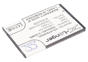 1600mAh Battery For HTC ADR6350, ADR6350VW, Droid Incredible 2, - vintrons.com