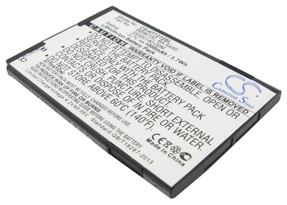 Battery For HTC 7 Mozart, A315C, A3360, A3366, A3380, A6390, A7272, BB96100, - vintrons.com