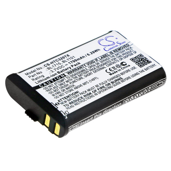 Battery Replacement For HYT TC-320,