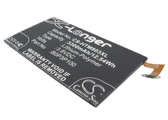 Battery For HTC 803S, 809d, HTC0P3P7, HTC6600LVW, One Max, One Max 8060, - vintrons.com