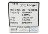 Battery For HTC 0PA6A100, Desire 300, Desire 301, Desire 301e, Z3, - vintrons.com