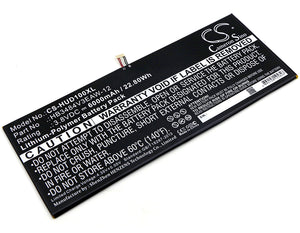 Battery For HUAWEI d-01H, dtab, M2-A04L, Mediapad M2 10.1 LTE, - vintrons.com