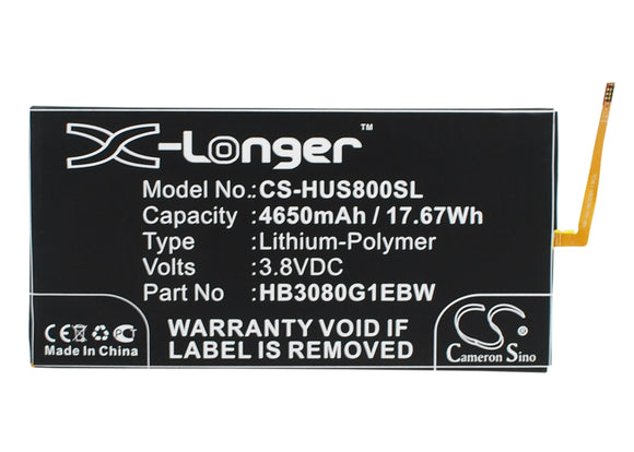 Battery For HUAWEI EE Eagle, EE Eagle 4G LTE, Honor S8-701u, - vintrons.com