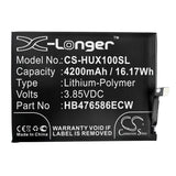 Battery For Huawei Honor X10, Honor X10 5G, TEL-AN00, TEL-TN00, - vintrons.com