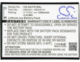 Battery For HUAWEI AscendG510, Ascend C8813, Ascend C8813D, - vintrons.com