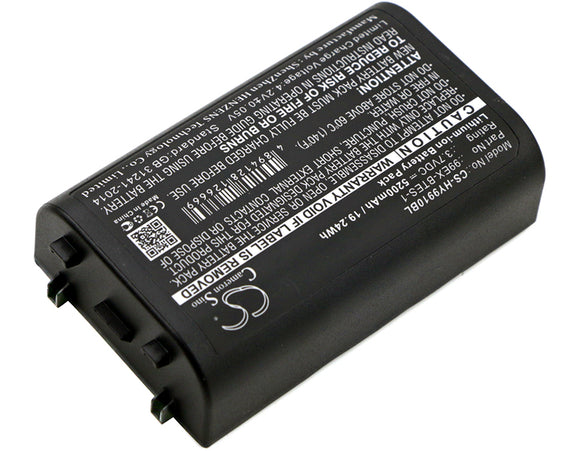 Battery For DOLPHIN 99EX, 99EX-BTEC, 99EXhc, 99GX, (5200mAh) - vintrons.com