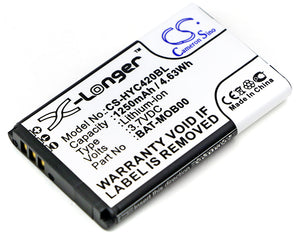 Battery For HONEYWELL 70e, 75e, Captuvo 70e, Captuvo 75e, Captuvo SL22, - vintrons.com