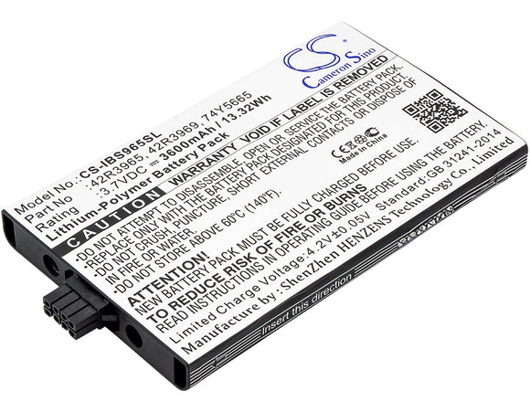 IBM 42R3965, 42R3969, 74Y5665 Replacement Battery For IBM 45906, 571F, 572F, 5739, 5778, 5781, 5782, 5799, 5800, 590, 5908, iSeries, pSeries, xSeries, - vintrons.com