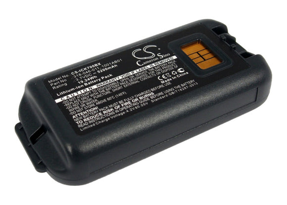 Battery For INTERMEC CK70, CK71, (5200mAh / 19.24Wh) - vintrons.com