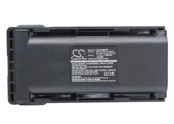 Battery For ICOM IC-F70, IC-F70D, IC-F70DS, IC-F70DST, IC-F70S, - vintrons.com