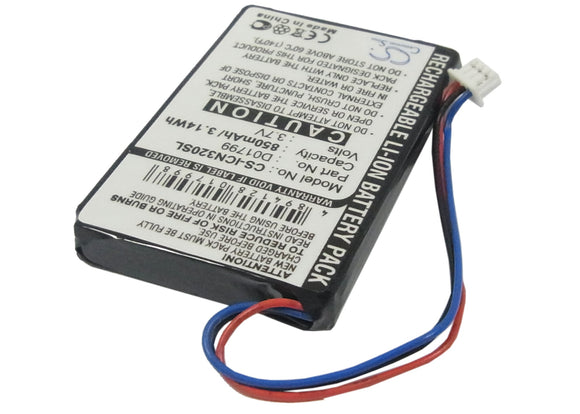Replacement Battery For NAVMAN iCN320, iCN330, - vintrons.com