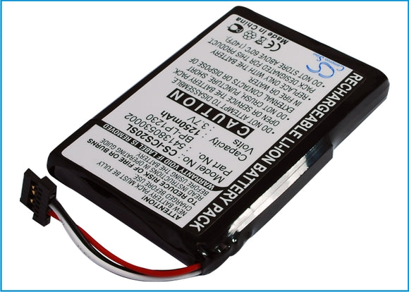 NAVMAN 541380530002, BP-LP1230/11-A0001 U Replacement Battery For NAVMAN S20, - vintrons.com