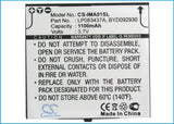 I-MATE BYD092930, LP083437A Replacement Battery For I-MATE SPL, - vintrons.com