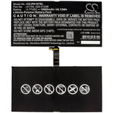 APPLE 020-01238, A1754 Replacement Battery For APPLE A1670, A1671, A1821, iPad Pro 12.9 2017 2nd Gen, iPad Pro 12.9 2nd Gen, - vintrons.com