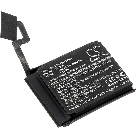 Apple A2059 Replacement Battery For Apple A1976, Watch Series 4 44mm, - vintrons.com