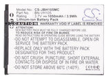 JVC BN-VH105, BN-VH105US Replacement Battery For JVC ADIXXION, ADIXXION Action, GC-XA1, GC-XA1BUS, GC-XA2, - vintrons.com