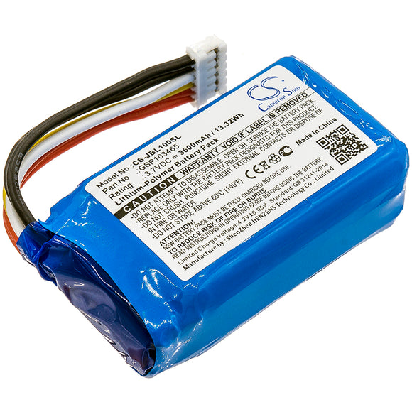 JBL GSP103465 Replacement Battery For JBL Link 10, - vintrons.com