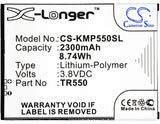 KAZAM TR550, TR550-XDSCB0000044 Replacement Battery For KAZAM Trooper 550, - vintrons.com