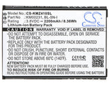 KRUGER&MATZ BL-5N-I, KM00231 Replacement Battery For KRUGER&MATZ KM0410, KM0413, Live 2, Live 2 LTE, / SMARTFREN Smartfren, - vintrons.com