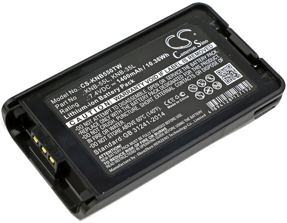 Battery For KENWOOD NX-220, NX-320, NX-3220, NX-3320, TK-2140, - vintrons.com