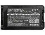 2000mAh Battery For KENWOOD NX-220, NX-320, NX-3220, NX-3320, TK-2140, - vintrons.com