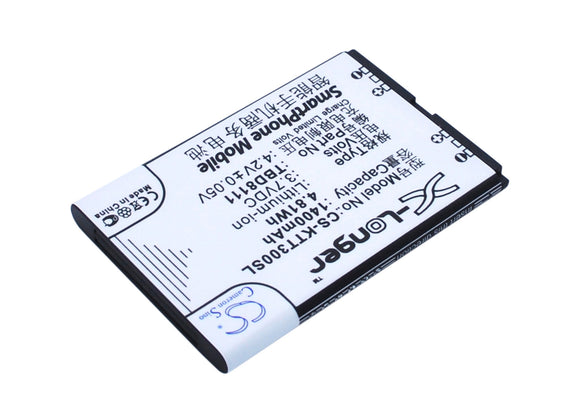 K-TOUCH TBD8111 Replacement Battery For K-TOUCH D5800, E339, E359, T300, W366, W606, - vintrons.com