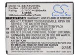 KYOCERA SCP-53LBPS Replacement Battery For KYOCERA C6750, Hydro Elite, Hydro Elite 4G LTE, - vintrons.com