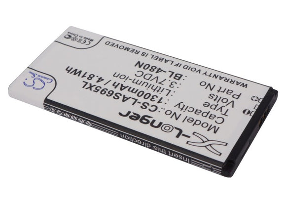 LG BL-48ON, EAC61758502 Replacement Battery For LG AS695, LGMS695-R, MS695, Optimus M+, Optimus Plus, - vintrons.com