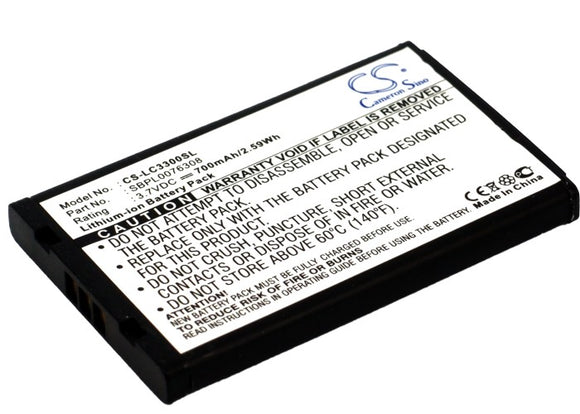 Battery For LG 672, C2000, C3300, C3310, C3320, C341i, CG225, CG300, - vintrons.com