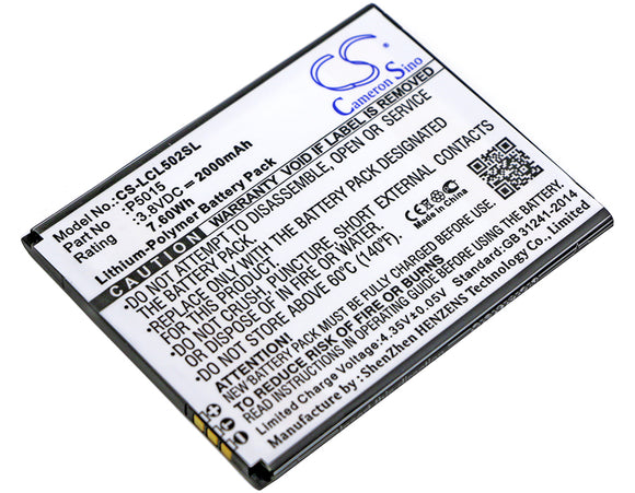 LOGICOM P5015, P5015(1ICP4/58/74) Replacement Battery For LOGICOM L-ITE 502, - vintrons.com