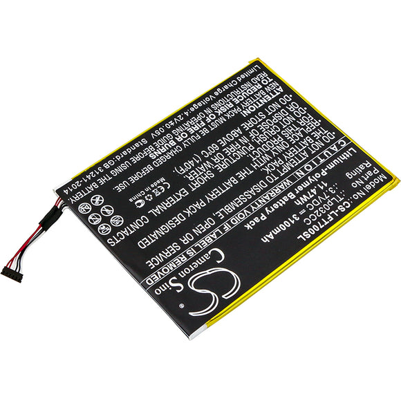 Battery For ALCATEL 9005X, One Touch Pixi 3 8.0, - vintrons.com