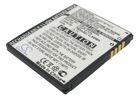 LG LGIP-470N, SBPL0098601 Replacement Battery For LG GD580, GD580 Lollitop, - vintrons.com