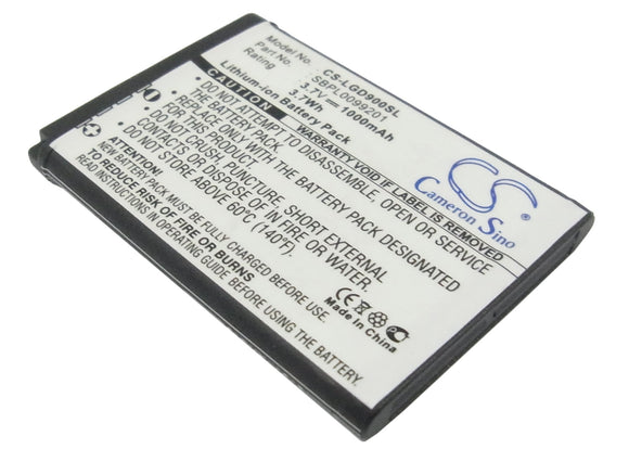LG LGIP-520N, SBPL0099201 Replacement Battery For LG BL40 Chocolate, GD900, GD900 Crystal, - vintrons.com