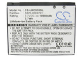 LG SBPL0093701 Replacement Battery For LG KC910, - vintrons.com