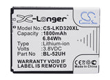 2100mAh Battery For LG D280, D280N, D285, D320, D325, D325 Dual, - vintrons.com