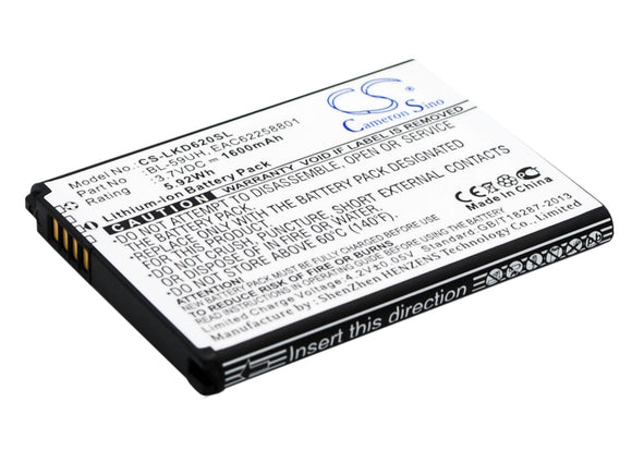 Battery For LG D315, D320, D620, D620J, D620K, D620R, G2 mini, - vintrons.com