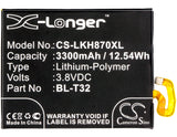 3300mAh LG BL-T32 Battery Replacement For LG G6, - vintrons.com