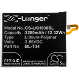 3200mAh LG BL-T34 Battery Replacement For LG V30, V35, - vintrons.com