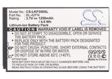 LG BL-42FN Replacement Battery For LG C550, Optimus Me, P350, - vintrons.com