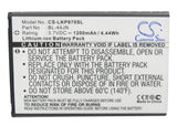 Battery For ALLTEL AS855, Ignite, - vintrons.com