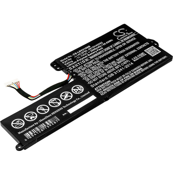 LENOVO 5B10H45092, L14C3P60 Replacement Battery For LENOVO Chromebook N21, Chromebook N21-80MG, - vintrons.com