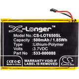 LOGITECH 1506, 533-000088, HB303450 Replacement Battery For LOGITECH MX Master, Touchpad T650, - vintrons.com