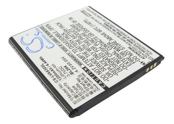 LENOVO BL204 Replacement Battery For LENOVO A586, A630T, A670T, A765e, S696, - vintrons.com