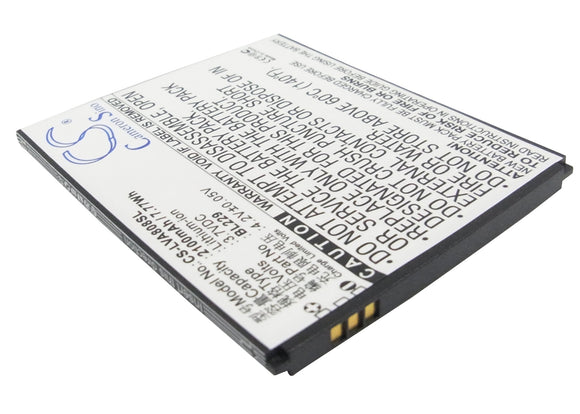 LENOVO BL229 Replacement Battery For LENOVO A8, A806, A808T, - vintrons.com