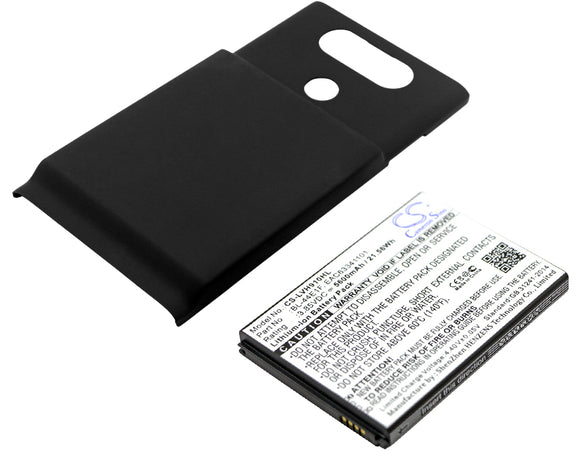 LG BL-44E1F, EAC63341101, Extended Battery With Battery Back Cover Replacement Battery For LG H910, H918, H990, LS997, V20, VS995, - vintrons.com
