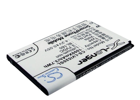 LENOVO BL160 Replacement Battery For LENOVO I200, I520, - vintrons.com