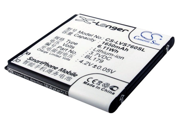 Battery For LENOVO A288t, A298, A298t, A326, A360, A370, A520, A530, - vintrons.com